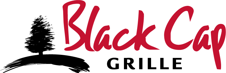 Black Cap Grille logo in full color